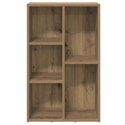 vidaXL Bibliothèque chêne artisan 50x25x80 cm Bois d'ingénierie