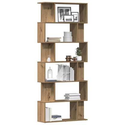 Bücherregal Artisan-Eiche 80x24x192 cm Holzwerkstoff