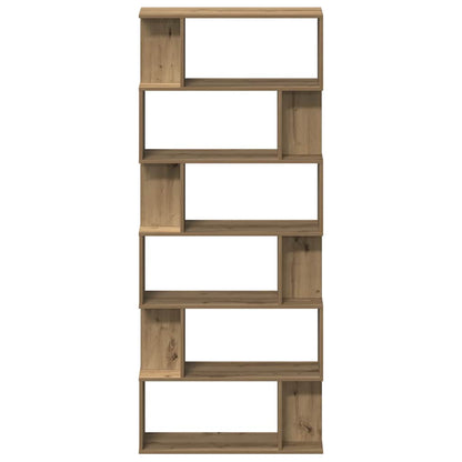 vidaXL Bibliothèque chêne artisan 80x24x192 cm bois d'ingénierie