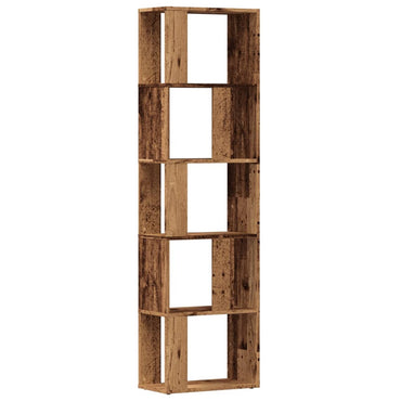 vidaXL Bücherschrank Altholz-Optik 45x24x159 cm Holzwerkstoff