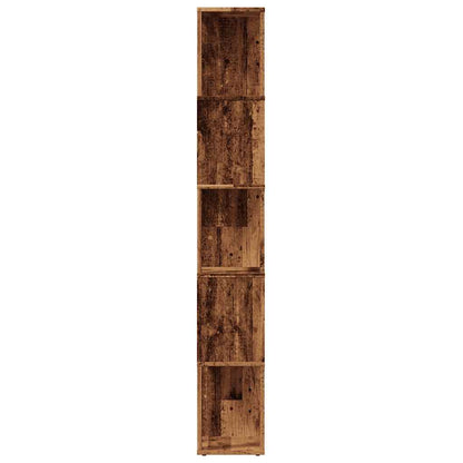 vidaXL Bücherschrank Altholz-Optik 45x24x159 cm Holzwerkstoff