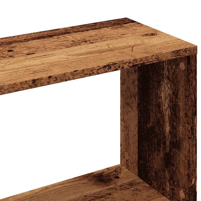 vidaXL Bücherschrank Altholz-Optik 45x24x159 cm Holzwerkstoff