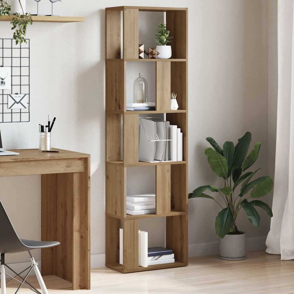 Bücherschrank Artisan-Eiche 45x24x159 cm Holzwerkstoff