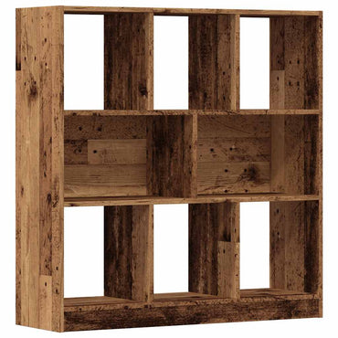 vidaXL Bücherregal Altholz-Optik 97,5x29,5x100 cm Holzwerkstoff