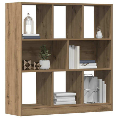 vidaXL Bücherregal Artisan-Eiche 97,5x29,5x100 cm Holzwerkstoff