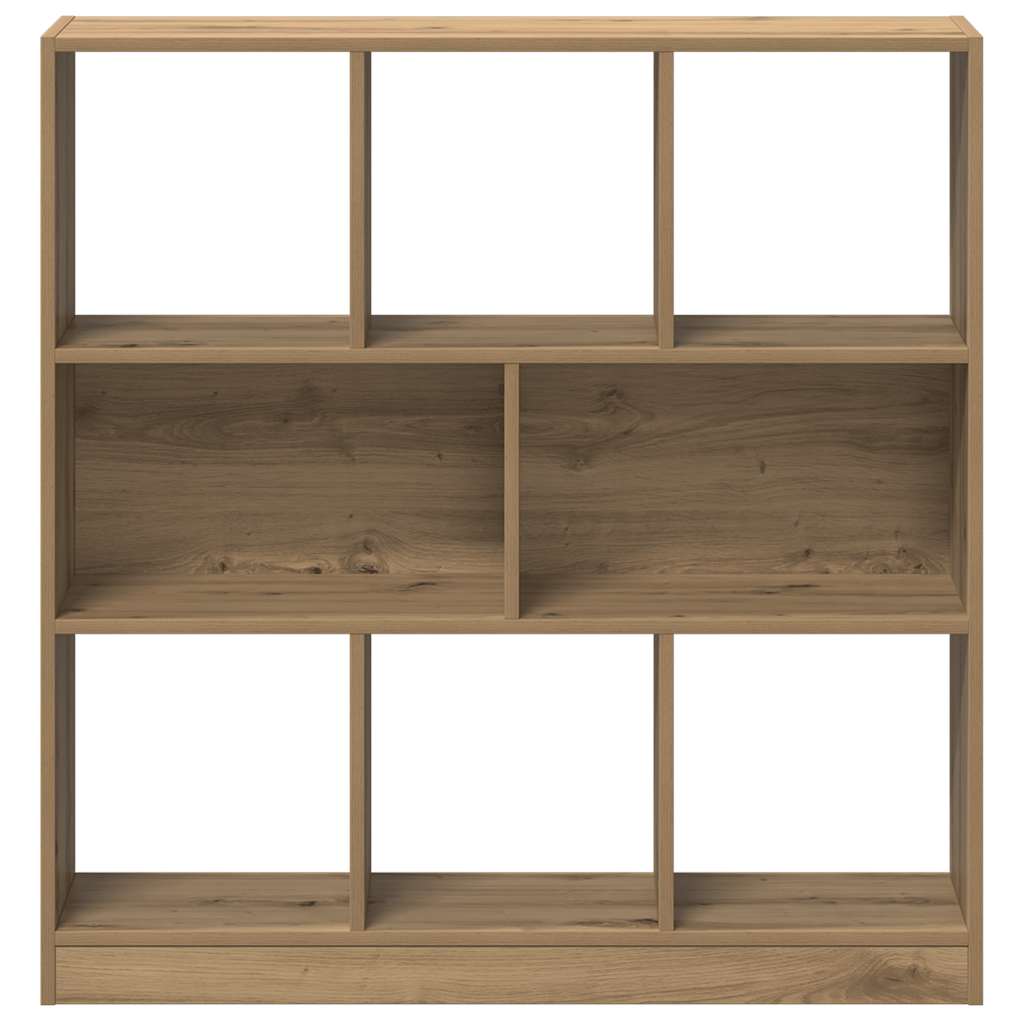 vidaXL Bücherregal Artisan-Eiche 97,5x29,5x100 cm Holzwerkstoff