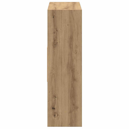 vidaXL Bücherregal Artisan-Eiche 97,5x29,5x100 cm Holzwerkstoff