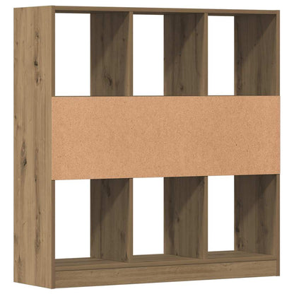 vidaXL Bücherregal Artisan-Eiche 97,5x29,5x100 cm Holzwerkstoff