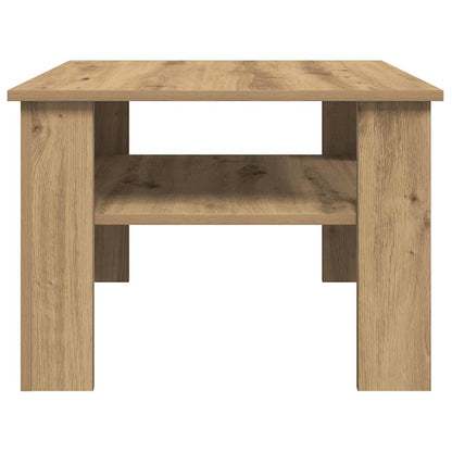 vidaXL Couchtisch Artisan-Eiche 60x60x42 cm Holzwerkstoff