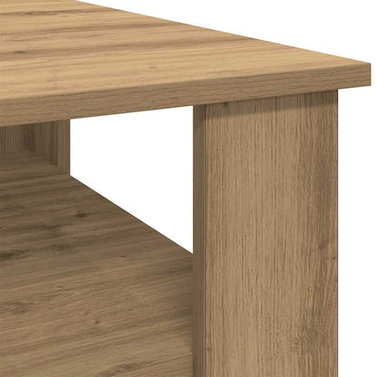 vidaXL Couchtisch Artisan-Eiche 60x60x42 cm Holzwerkstoff
