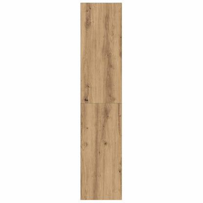 vidaXL Bücherregal/TV-Schrank Altholz-Optik 36x30x143 cm Holzwerkstoff