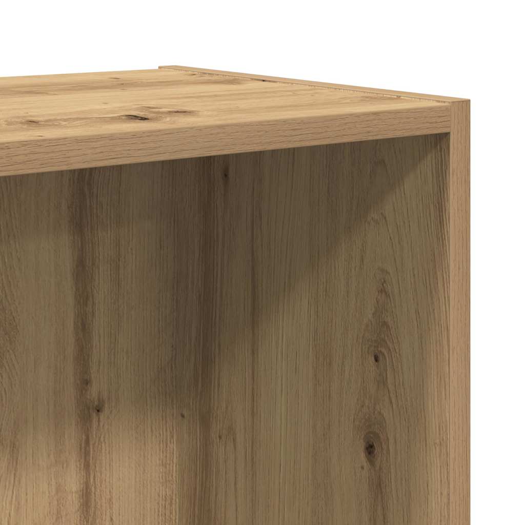vidaXL Bücherregal/TV-Schrank Altholz-Optik 36x30x143 cm Holzwerkstoff
