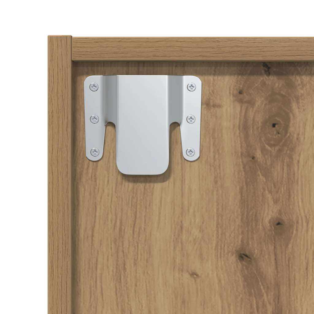 vidaXL Bücherregal/TV-Schrank Artisan-Eiche 36x30x143 cm Holzwerkstoff