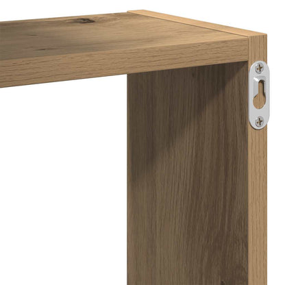 vidaXL Wandregale Artisan-Eiche 68x15x68 cm Holzwerkstoff