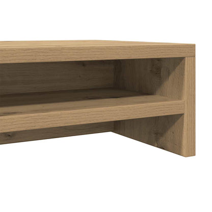 Monitorständer Artisan Oak 100x24x13 cm Holzwerkstoff