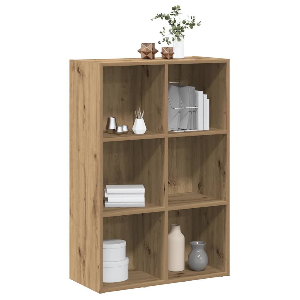 vidaXL Bibliothèque/buffet Chêne artisan 66x30x98 cm Bois d'ingénierie