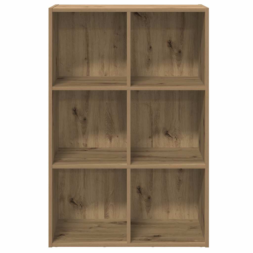 vidaXL Bibliothèque/buffet Chêne artisan 66x30x98 cm Bois d'ingénierie
