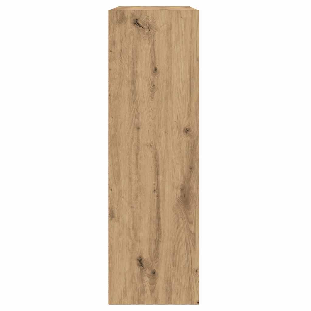 vidaXL Bibliothèque/buffet Chêne artisan 66x30x98 cm Bois d'ingénierie