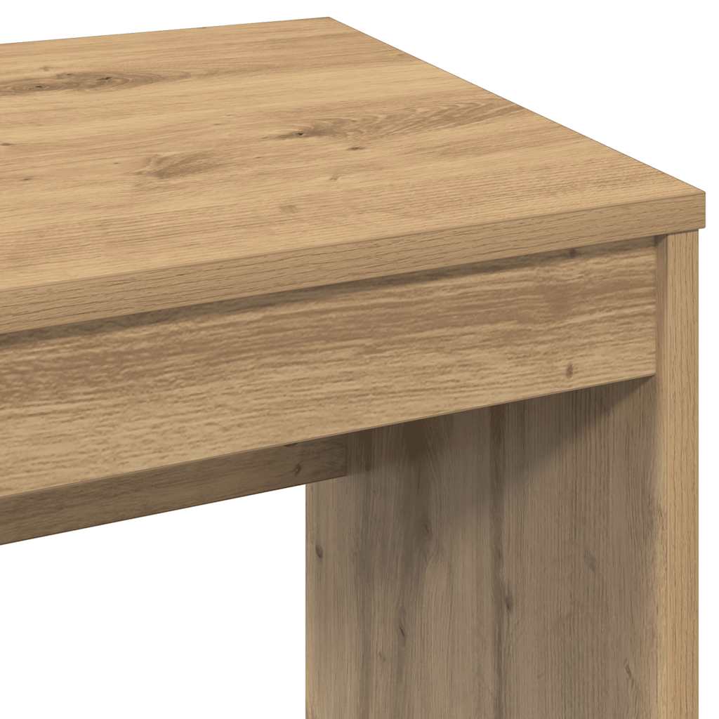 vidaXL Schreibtisch Artisan-Eiche 90x40x72 cm Holzwerkstoff