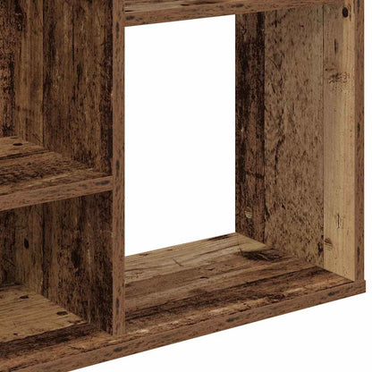 Raumteiler/Bücherregal Altholz-Optik 100x24x140cm Holzwerkstoff