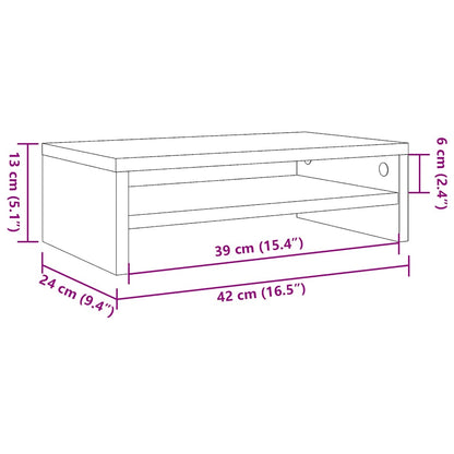 vidaXL Tables de chevet 2 pcs Chêne artisanal 30x30x40 cm Bois d'ingénierie