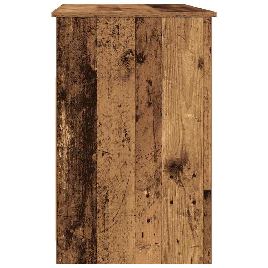 vidaXL Schreibtisch Altholz-Optik 102x50x76 cm Holzwerkstoff