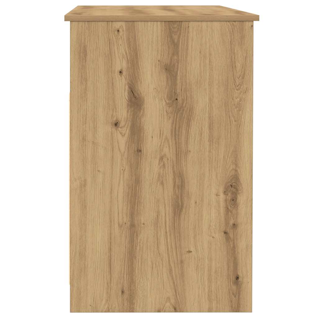 vidaXL Schreibtisch Artisan-Eiche 102x50x76 cm Holzwerkstoff