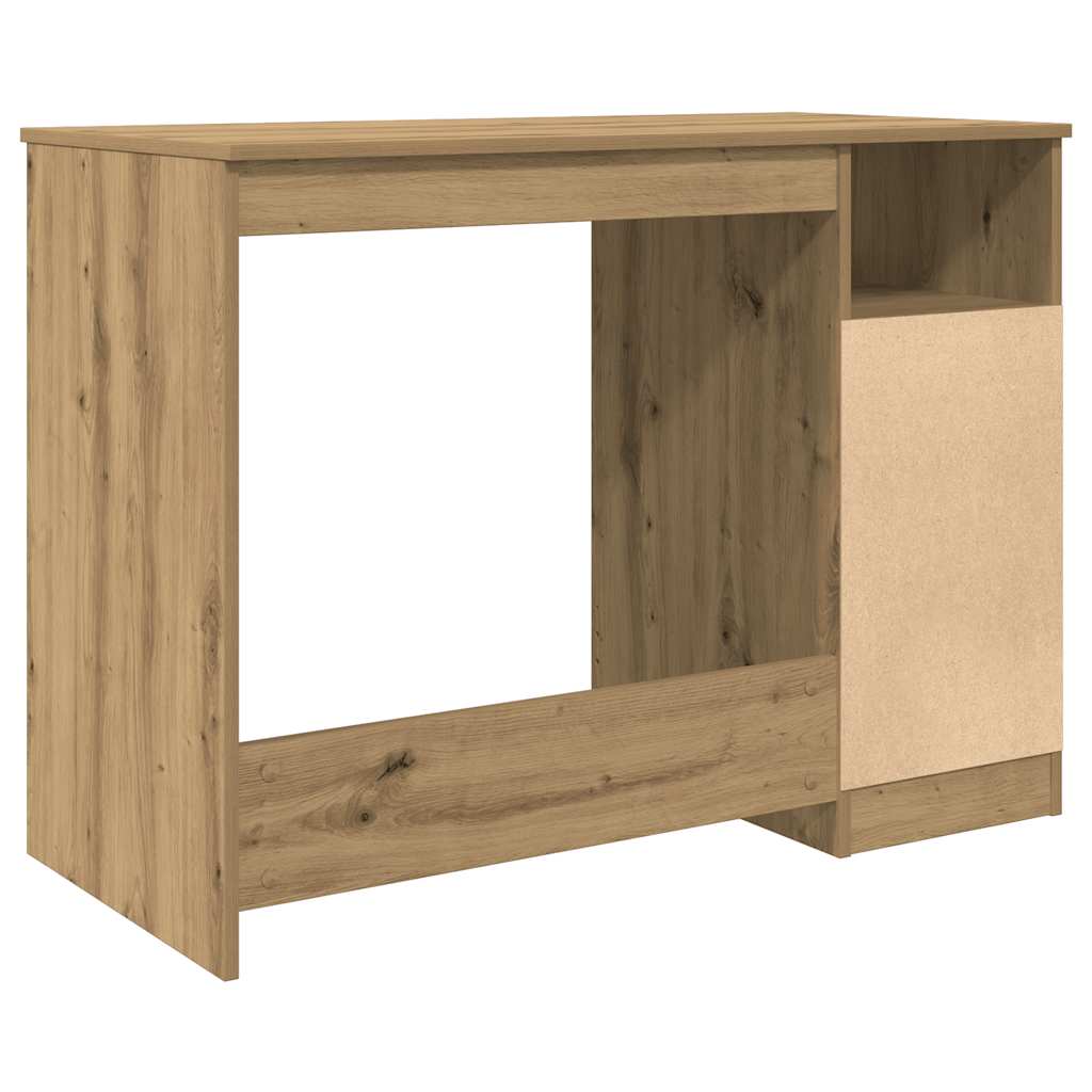 vidaXL Schreibtisch Artisan-Eiche 102x50x76 cm Holzwerkstoff