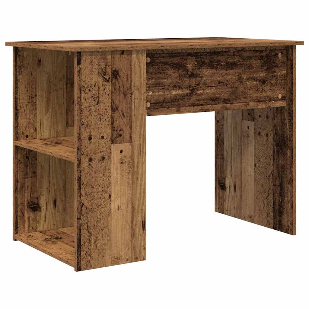 vidaXL Schreibtisch Altholz-Optik 100x55x75 cm Holzwerkstoff
