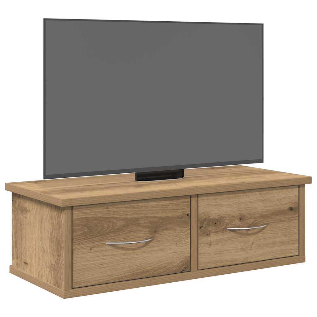 vidaXL Wandschrank Artisan-Eiche 60x26x18,5 cm Holzwerkstoff
