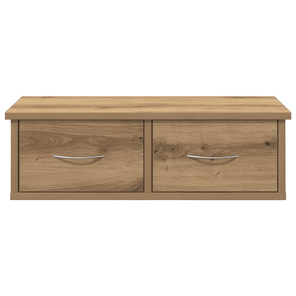 vidaXL Wandschrank Artisan-Eiche 60x26x18,5 cm Holzwerkstoff