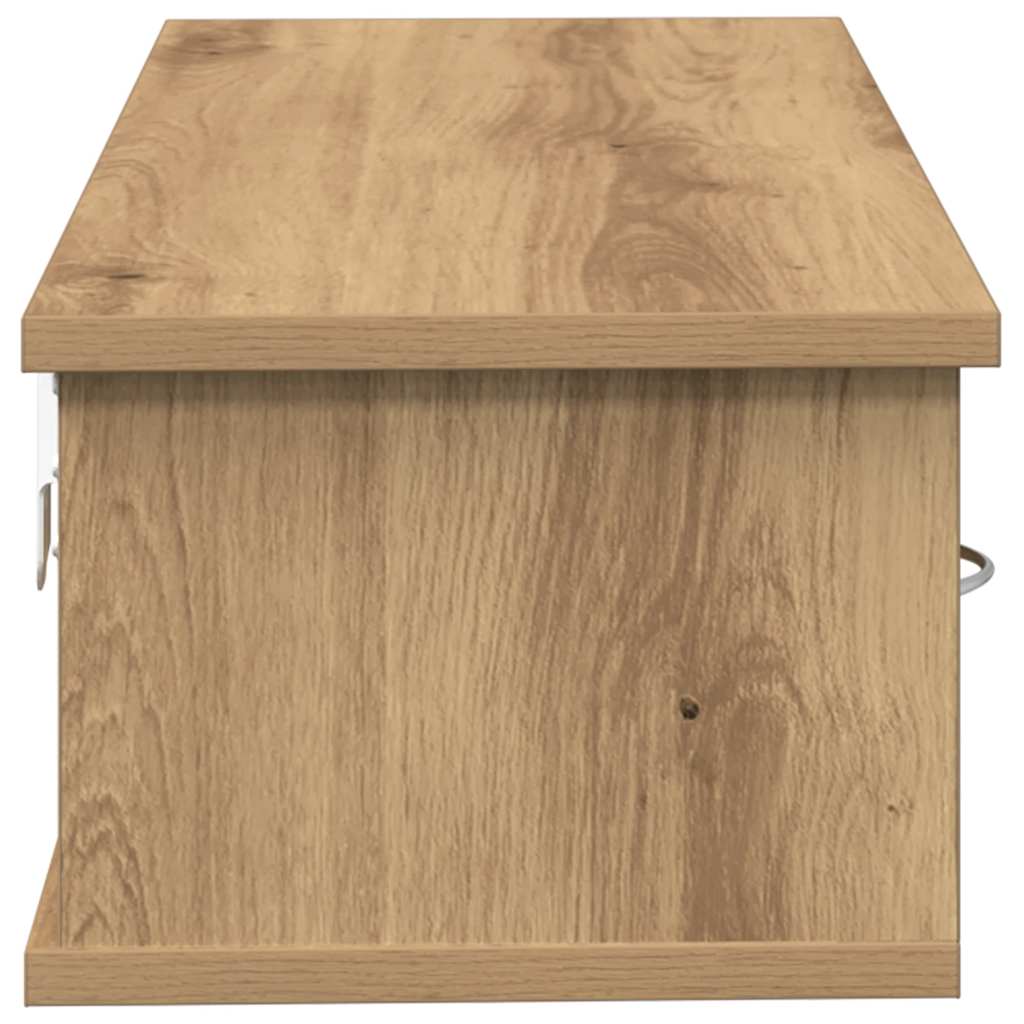 vidaXL Wandschrank Artisan-Eiche 60x26x18,5 cm Holzwerkstoff