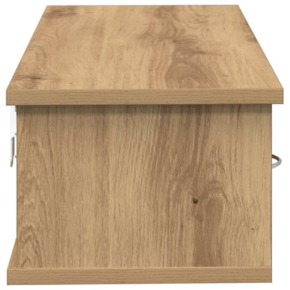 vidaXL Wandschrank Artisan-Eiche 60x26x18,5 cm Holzwerkstoff