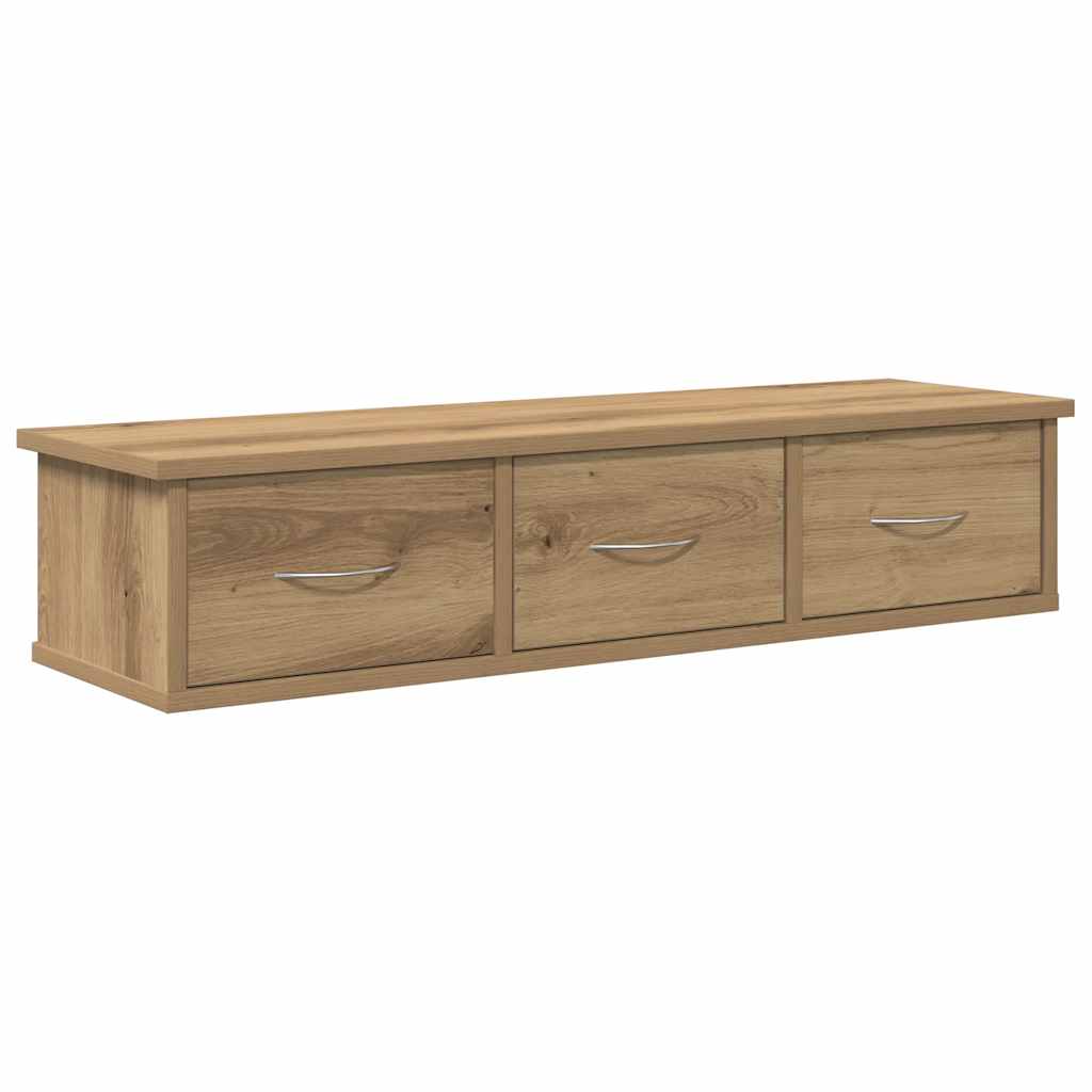 vidaXL Armoire murale chêne artisan 88x26x18,5 cm bois d'ingénierie