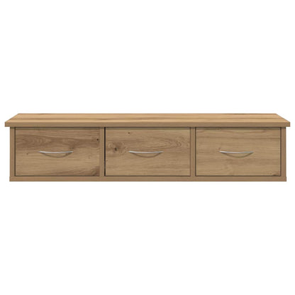 vidaXL Armoire murale chêne artisan 88x26x18,5 cm bois d'ingénierie