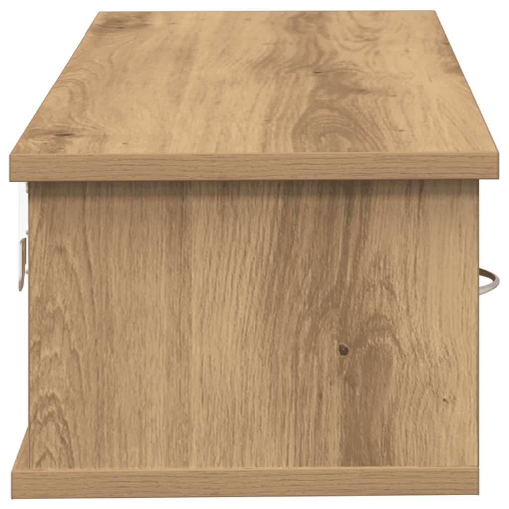 vidaXL Armoire murale chêne artisan 88x26x18,5 cm bois d'ingénierie