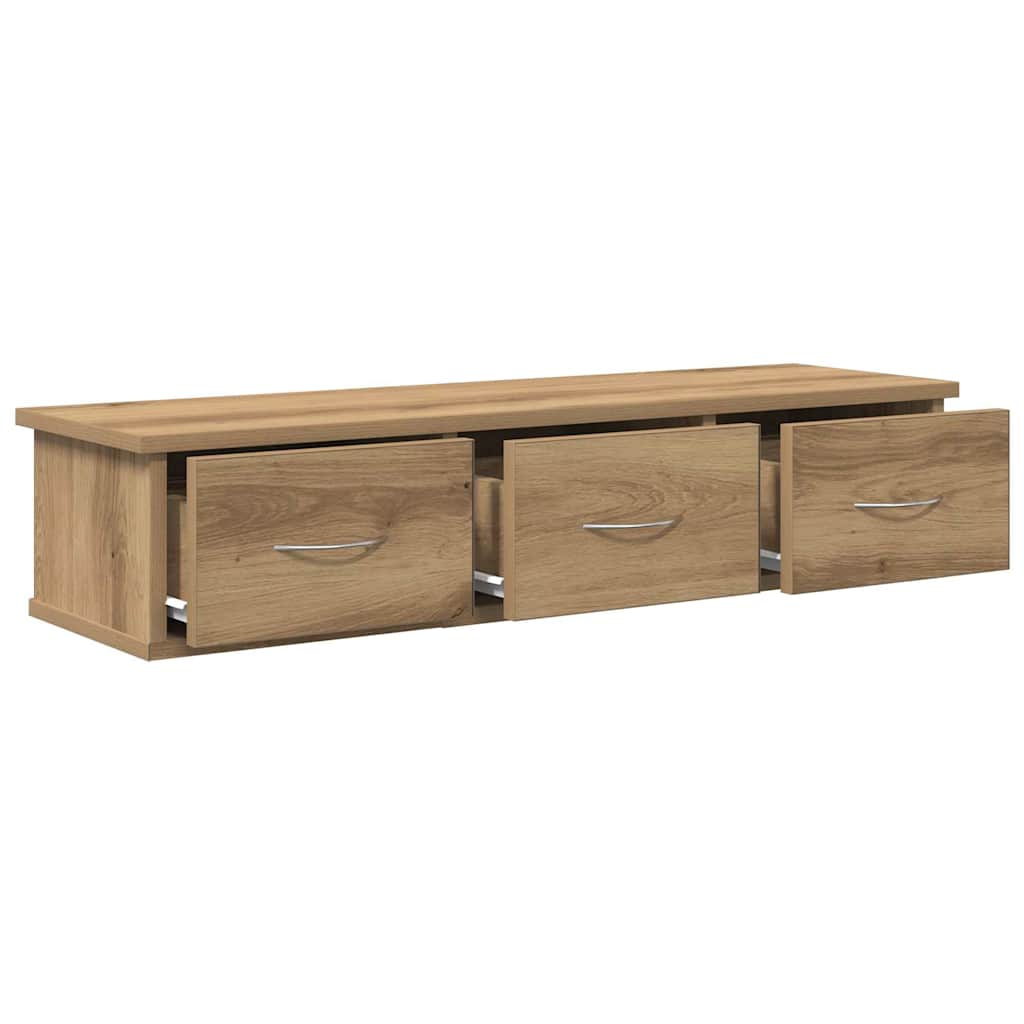 vidaXL Armoire murale chêne artisan 88x26x18,5 cm bois d'ingénierie
