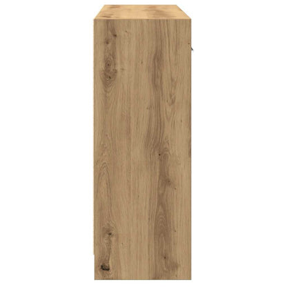 Sideboard Artisan-Eiche 91x28x75 cm Holzwerkstoff