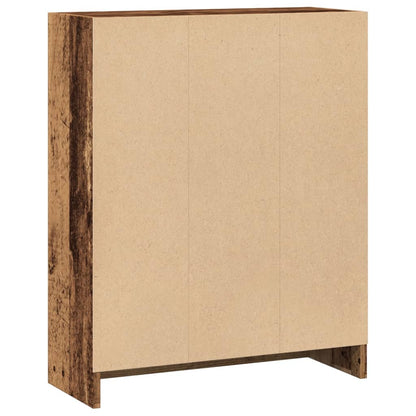 vidaXL Étagère à livres aspect bois de récupération 60x24x76 cm Bois d'ingénierie