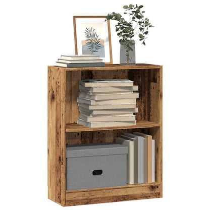 vidaXL Étagère à livres aspect bois de récupération 60x24x76 cm Bois d'ingénierie