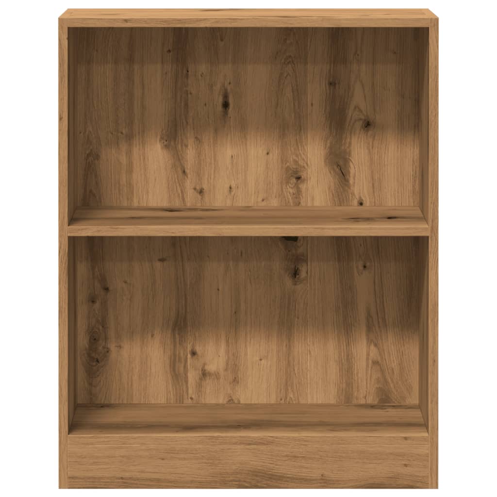 vidaXL Bücherregal Artisan-Eiche 60x24x76 cm Holzwerkstoff