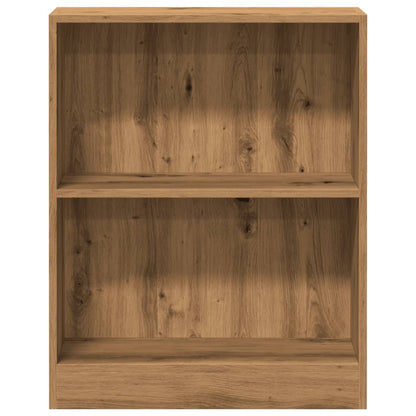 vidaXL Bücherregal Artisan-Eiche 60x24x76 cm Holzwerkstoff