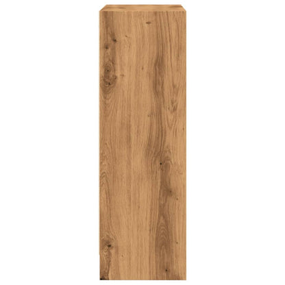 vidaXL Bücherregal Artisan-Eiche 60x24x76 cm Holzwerkstoff