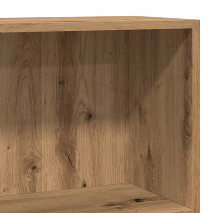 vidaXL Bücherregal Artisan-Eiche 60x24x76 cm Holzwerkstoff