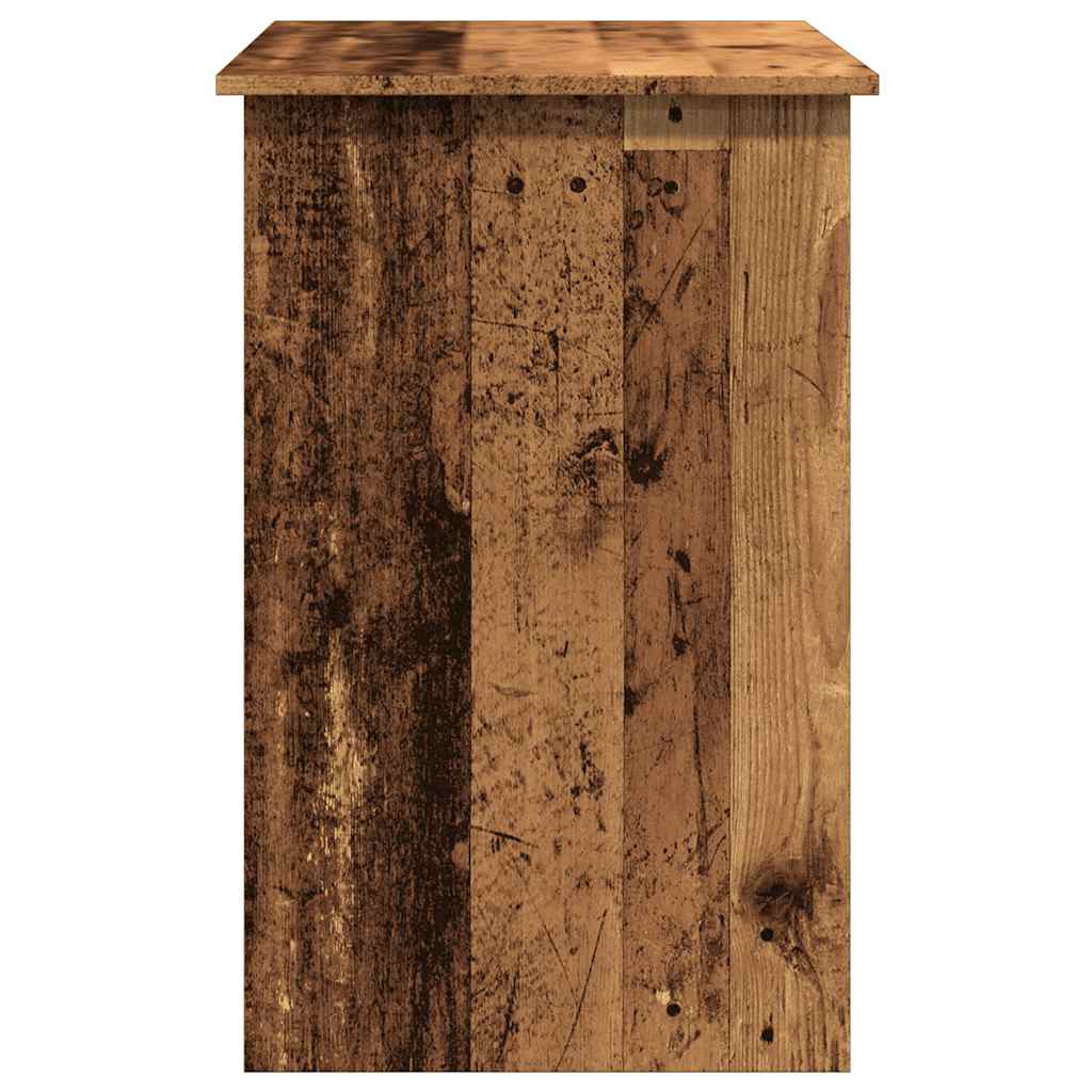 vidaXL Schreibtisch Altholz-Optik 100x50x76 cm Holzwerkstoff