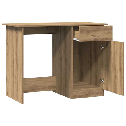 vidaXL Schreibtisch Artisan-Eiche 100x50x76 cm Holzwerkstoff
