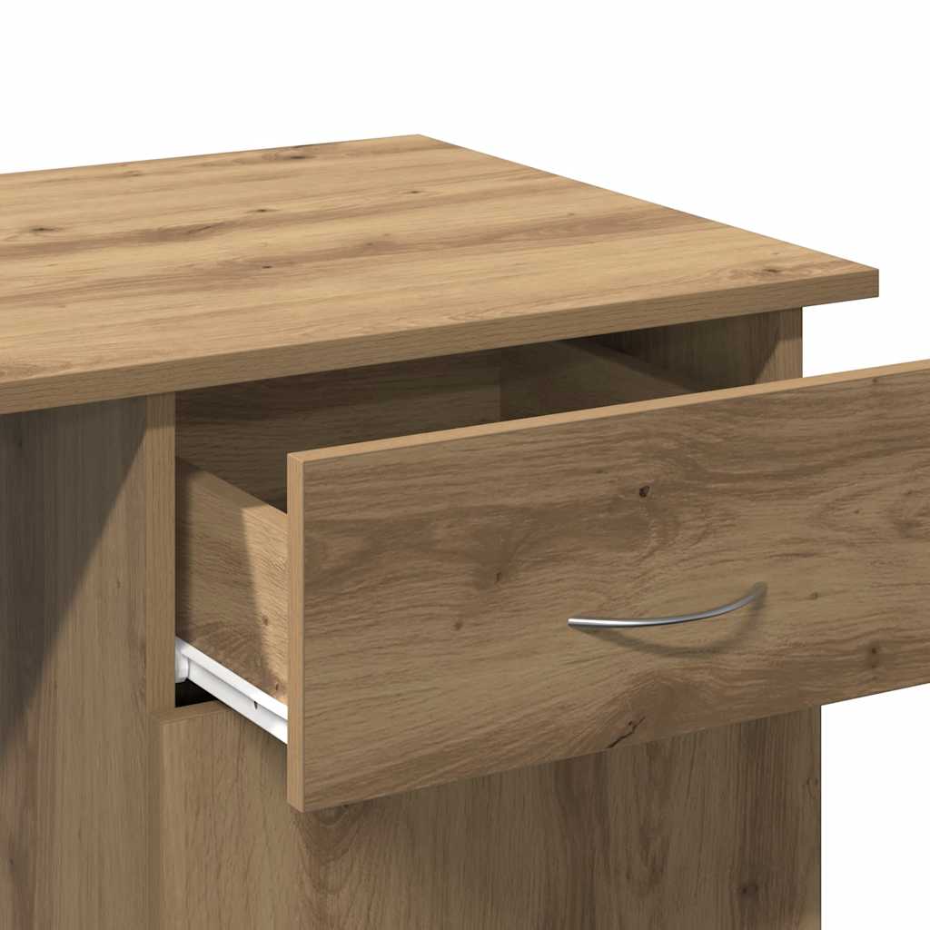 vidaXL Schreibtisch Artisan-Eiche 100x50x76 cm Holzwerkstoff