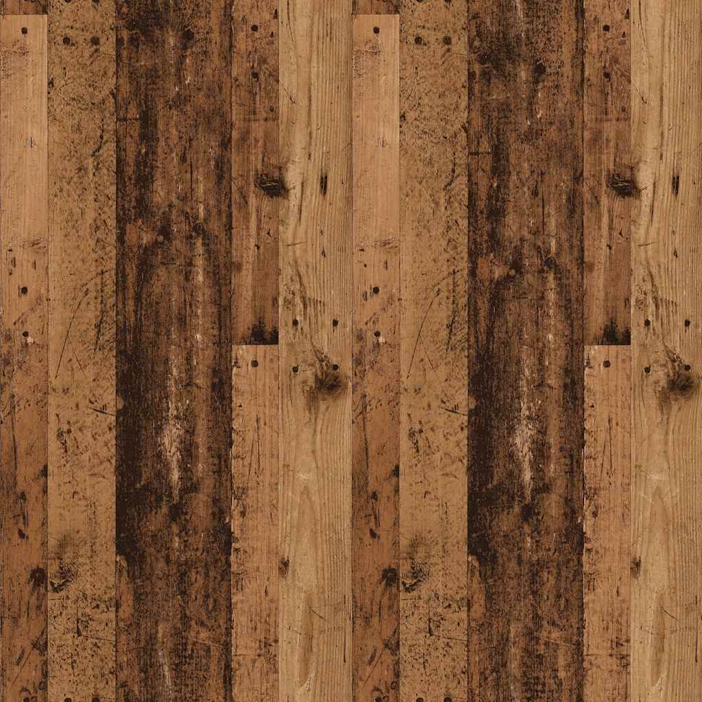 vidaXL Eckschreibtisch Altholz-Optik 200,5x50x76 cm Holzwerkstoff