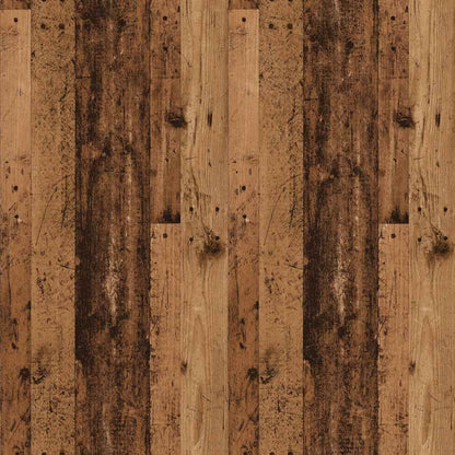 vidaXL Eckschreibtisch Altholz-Optik 200,5x50x76 cm Holzwerkstoff