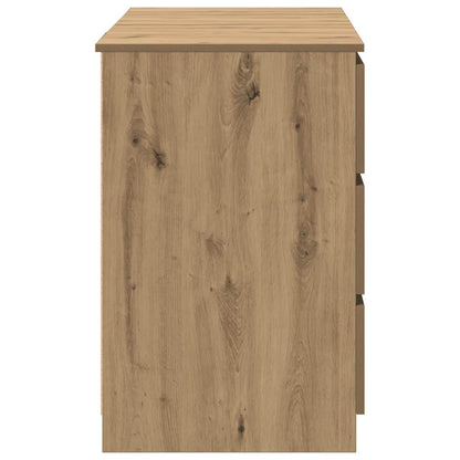 vidaXL Schreibtisch Artisan-Eiche 140x50x77 cm Holzwerkstoff